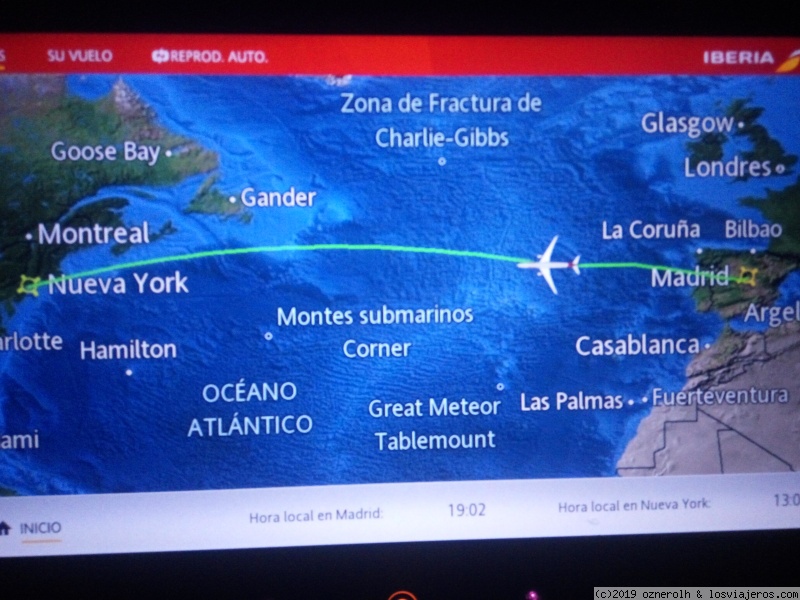 En pleno vuelo