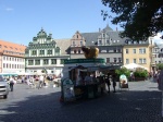 Weimar - Salchichas en el Markt