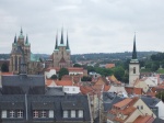 Erfurt - Vistas desde la torre de la Ägidienkirche