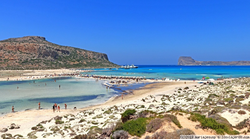Balos, playa y laguna, Creta (Grecia)