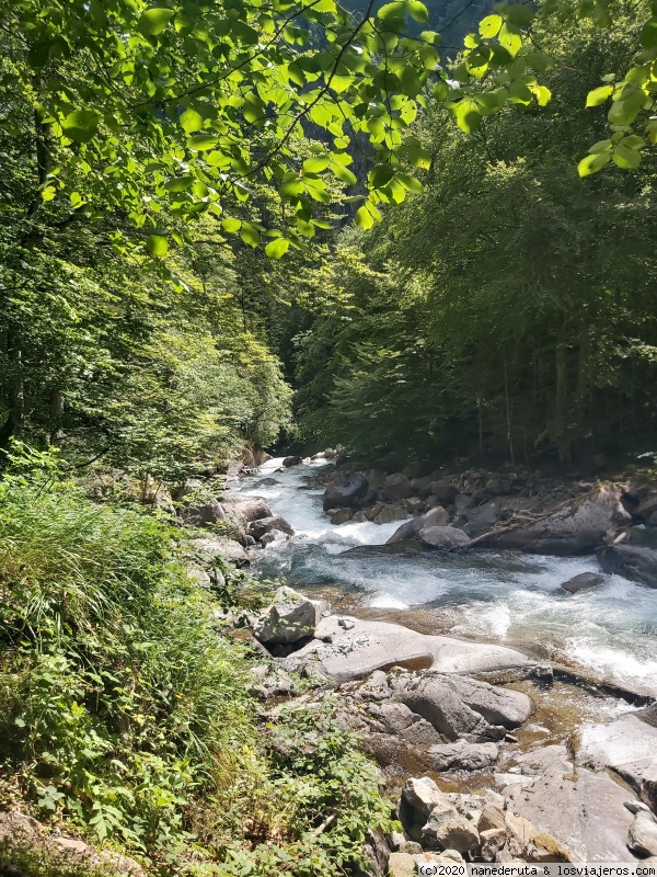 senda cascadas