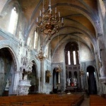Saint Michel abbey in Gaillac (France )