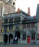 Basilica of the Holy Blood (San Basilio ) . Bruges (Belgium )