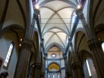 Interior of the Cathedral of Florence.