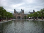 El Rijksmuseum en Amsterdam ( Holanda )