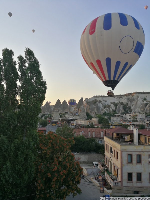 Chinos sobre Goreme