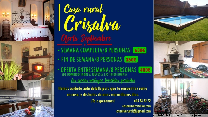OFERTAS PARA EL MES DE SEPTIEMBRE