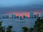 Atardecer en Miami