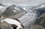 glaciar Aletsch desde el Eggishorn