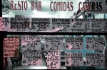 Entrada de bar en Buenos Aires