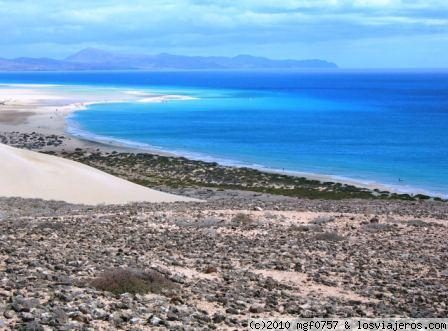 Fuerteventura. Playa de Sotavento (Playa Barca)