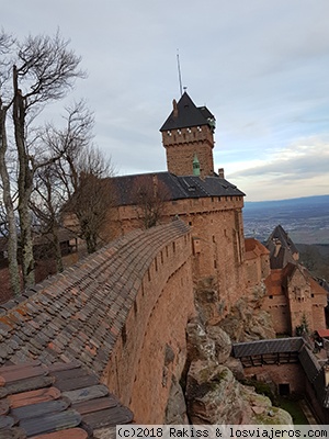 Castillo de Haut-Koenigsbourg en Alsacia
