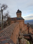 Castillo de Haut-Koenigsbourg en Alsacia