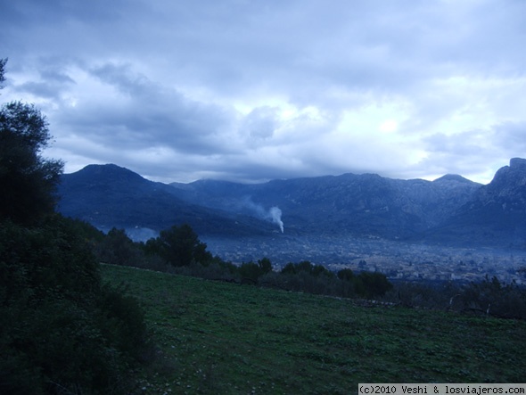 Serra de Tramuntana en mañana otoñal