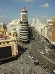 La gran Vía de Madrid