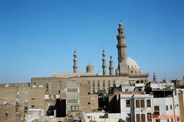 View of the Sultan Hassan Mosque-Cairo-Egypt
Vista de la Mezquita Sultan Hassan-El Cairo-Egipto