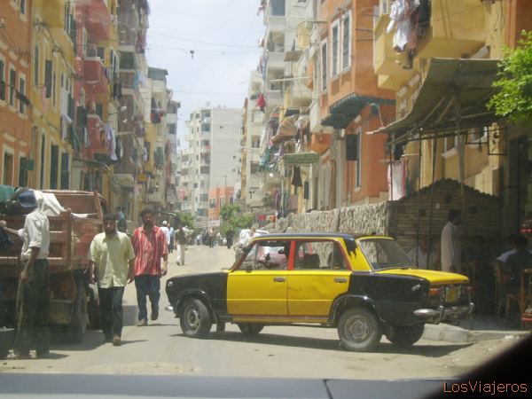 Calles de Alejandria -Egipto