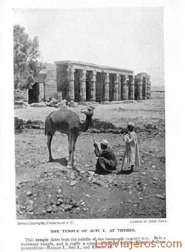 Templo de Seti I en Luxor - Egipto