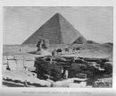 Go to big photo: The Great Pyramid and the Sphinx of Gizeh