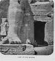 Go to big photo: Part of the statue at Abu Simbel