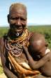 Go to big photo: Old Karo woman - Omo Valley - Ethiopia