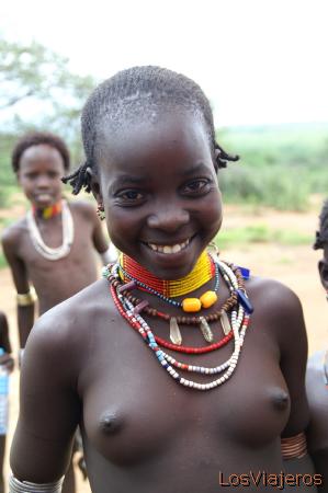 Sonrisa Hamer - Valle del Omo - Etiopia