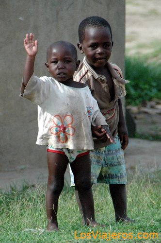 Niños ugandeses - Uganda