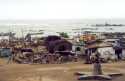 Go to big photo: View of the Port from Fort Sebastian - Shama - Ghana