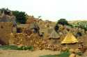 Poblado Dogon en el acantilado de Bandiagara - Mali. - Traditional Dogon tribe village - Bandiagara - Mali