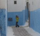 Blanco y azul - Marruecos