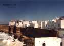 Vista general de las murallas de Asilah - Marruecos