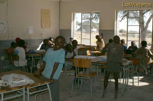 Escuela en Namibia