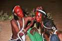 Go to big photo: Makeup for Gerewol party - Bororo or Wodaabe Tribe -Niger