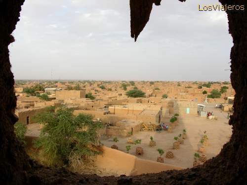 Vista de la ciudad - Agadez - Niger