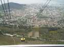 Ir a Foto: Subida en funicular a Table Mountain, la montaña mesa -Ciudad del Cabo 
Go to Photo: Cable car, going up to Table Mountain - Cape Town
