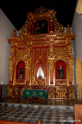 Altar mayor del Convento de la Popa -Cartagena de Indias - Colombia
