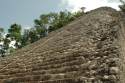 Ampliar Foto: Escalinata de la Gran Pirámide de Cobá