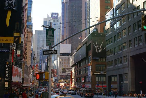 Broadway, una calle ajetreada - Nueva York - USA