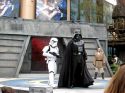 Ir a Foto: Espectáculo en MGM de La Guerra de las Galaxias - Disneyland 
Go to Photo: Star Wars show.