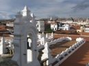 Sucre desde la terraza del Convento San Felipe Neri - Bolivia