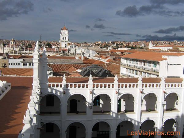 Sucre desde la terraza del Convento San Felipe Neri - Bolivia
Sight of Sucre from the terrace of San Felipe Neri Convent - Bolivia