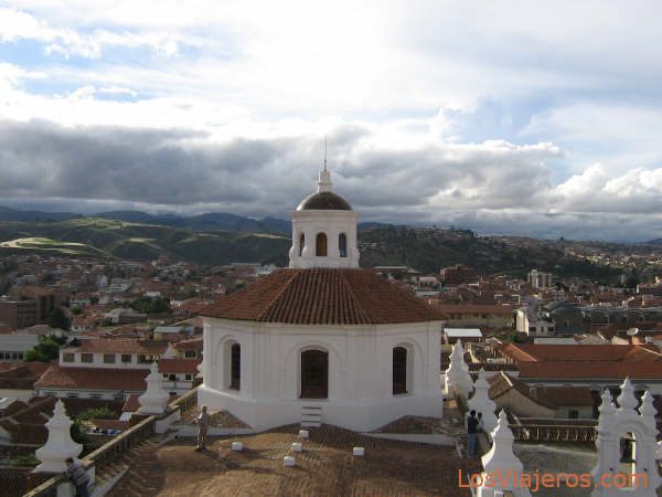 Sucre y alrededores desde el Convento San Felipe Neri - Bolivia