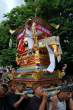 Carrying the altar in procession -Denpasar -Bali- Indonesia