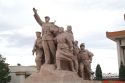 Go to big photo: Revolution Sculptures of Mao Mausoleum - Beijing