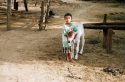 Little boy at Jua So village-Bagan-Burma
