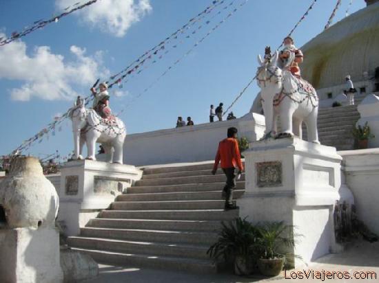 Rise to stupa - Nepal
Subida al estupa - Nepal