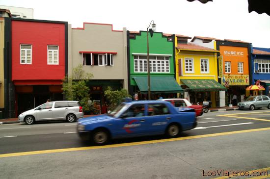 Casas en el Barrio Chino - Singapur
