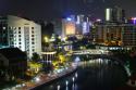 Ampliar Foto: Rio Singapur de Noche