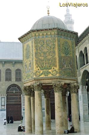 Omayyad Mosque-The Treasury Dome-Damascus - Syria
Mezquita Omeya-
 Cúpula del Tesoro-Damasco - Siria