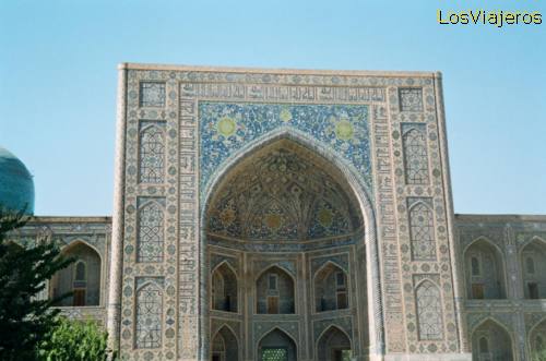 Madrassa de Tilia-Kari -Samarkanda- Uzbekistan
Tilia Kari Madrassa- Samarkanda- Uzbekistan